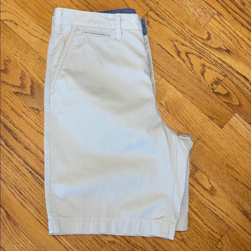 New Polo Ralph Lauren Classic Khaki Cream 10-inch Relaxed Fit Men's Short W/34